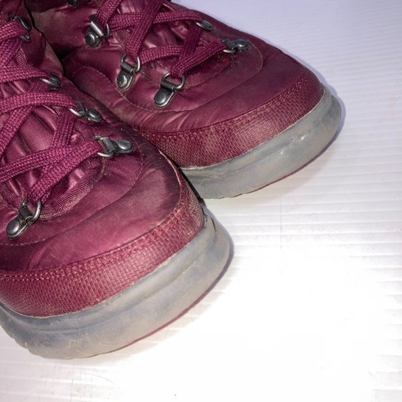 THE NORTH FACE  Primaloft Puffer Boots Women's Sz 5 Purple Grape - Picture 6 of 12